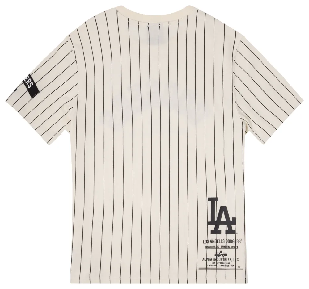 NEW ERA Men's New Era x Alpha Industries York Yankees MLB Pinstripe T-Shirt