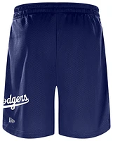 New Era Mens Los Angeles Dodgers OTC Shorts - White/Navy