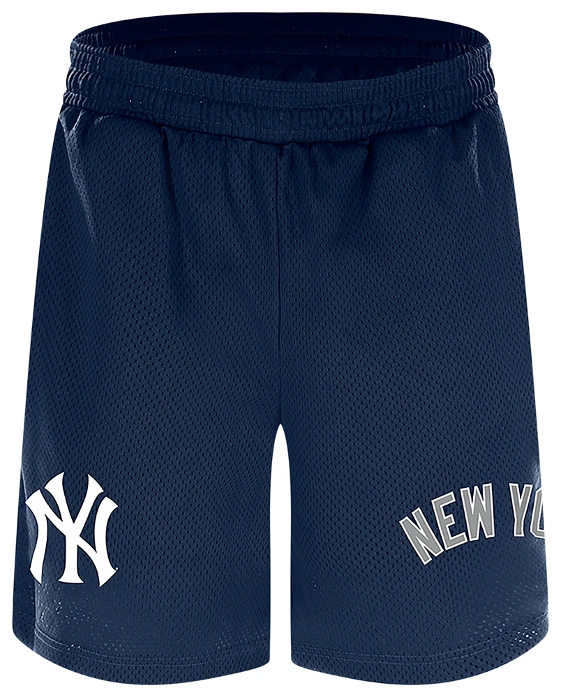 New Era Mens York Yankees OTC Shorts - Navy/White/Grey