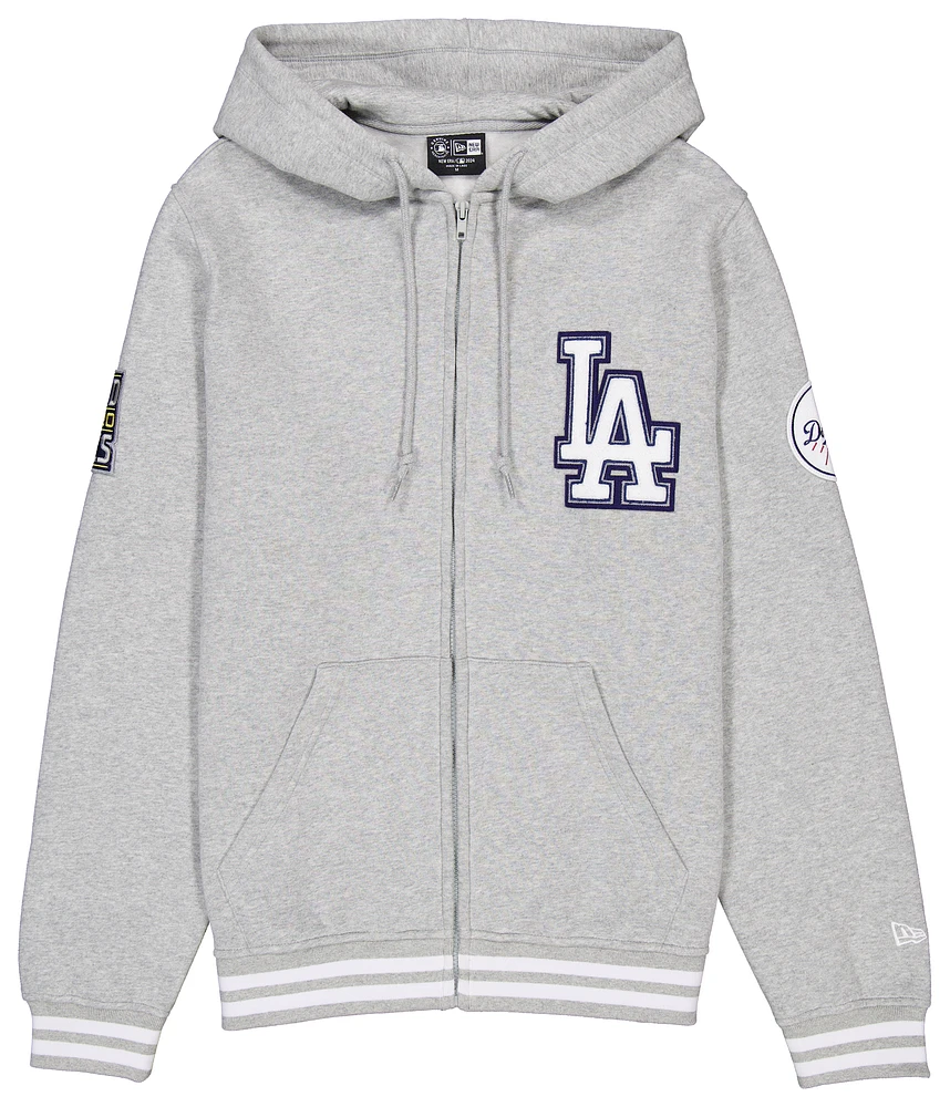 New Era Dodgers Logo Select Hoodie  - Men's