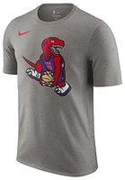 Nike Mens Raptors City Edition Short Sleeve T-Shirt - Red/Grey