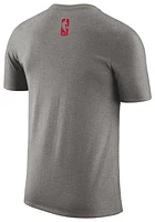 Nike Mens Raptors City Edition Short Sleeve T-Shirt - Red/Grey