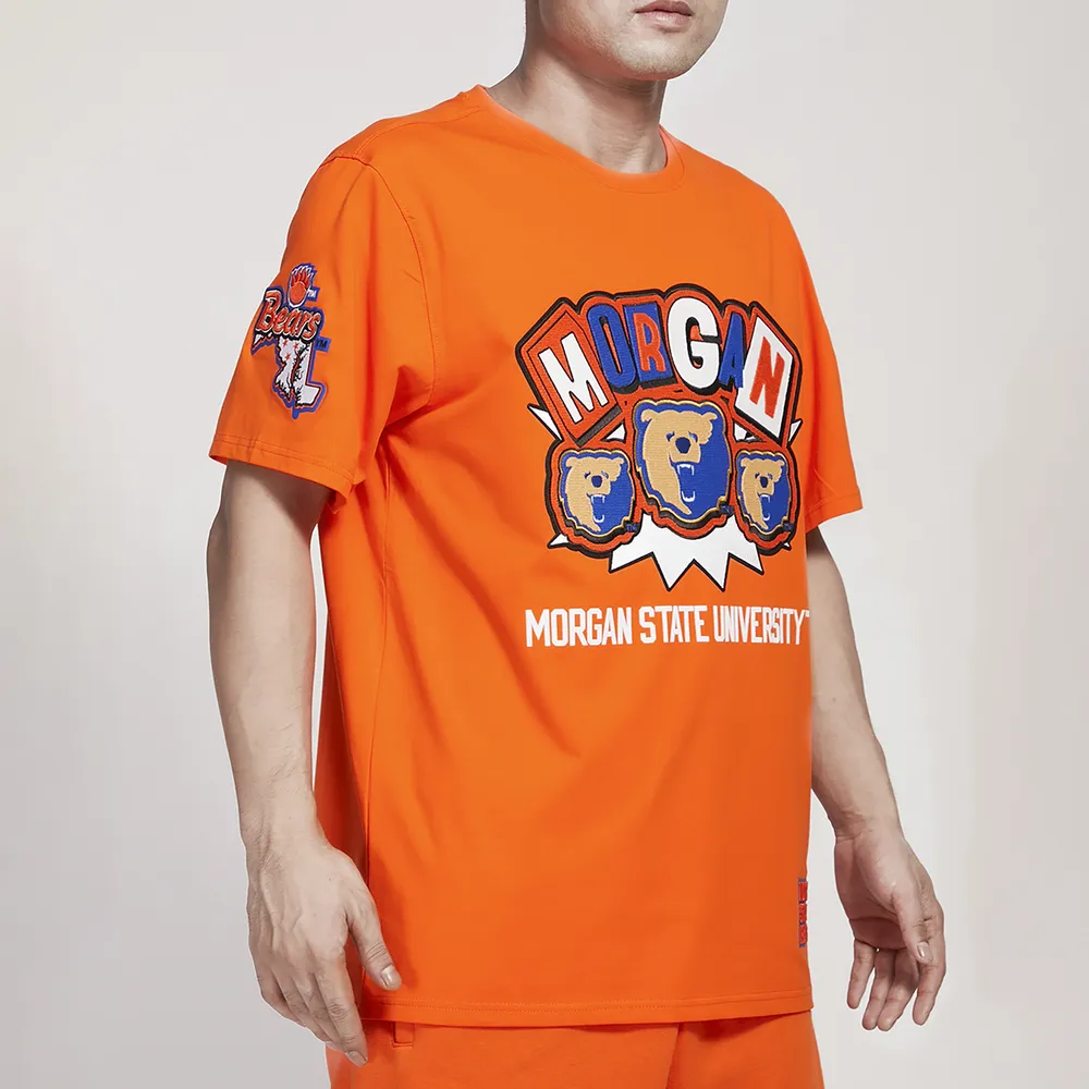 Pro Standard Mens Morgan State Homecoming T-Shirt - Orange/Orange