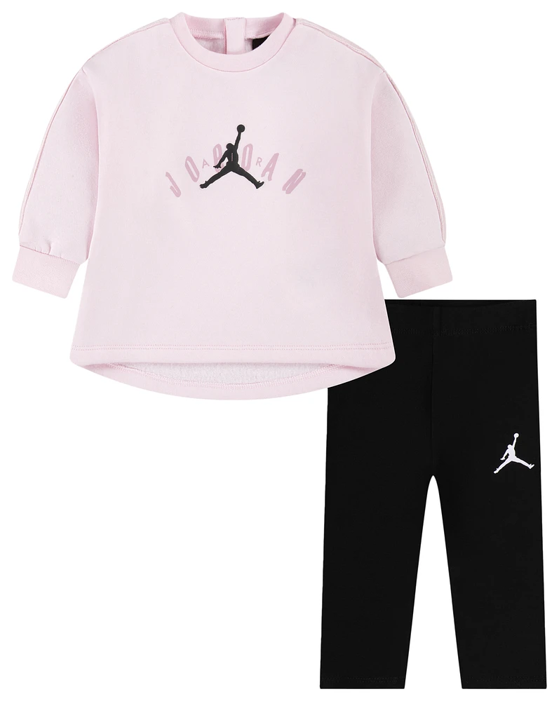 Jordan Soft Touch Mixed Crew Set  - Girls' Preschool