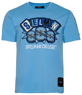 Pro Standard Mens Spelman College Homecoming T-Shirt - Blue/Blue