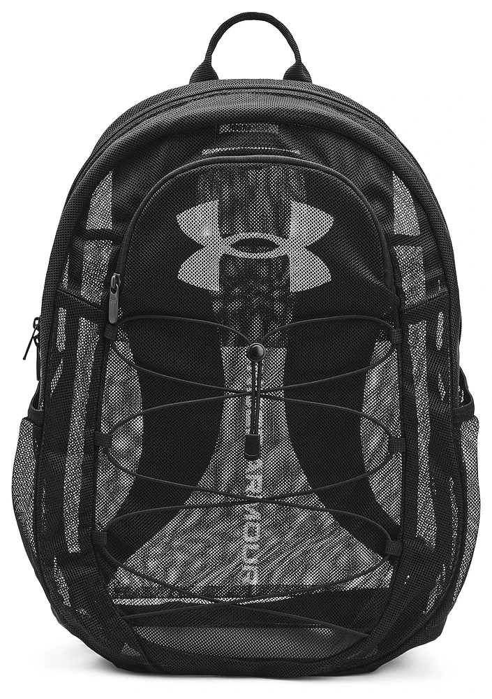 Under Armour Under Armour Hustle Mesh Backpack - Adult White/Black Size One Size