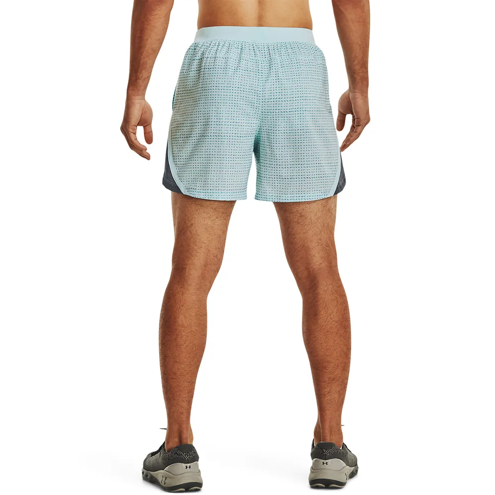 Under Armour 5" Printed Launch Stretch Woven Run Short