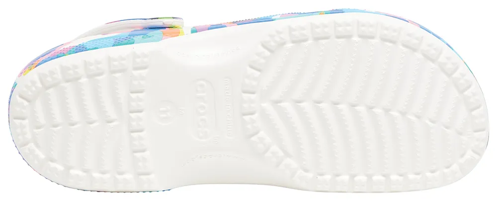 Crocs Mens Crocs Bubble Block Clogs - Mens Shoes White/Multi Size 10.0