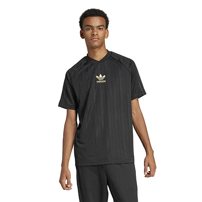 adidas Originals Mens Jacquard Stripe Jersey - Black