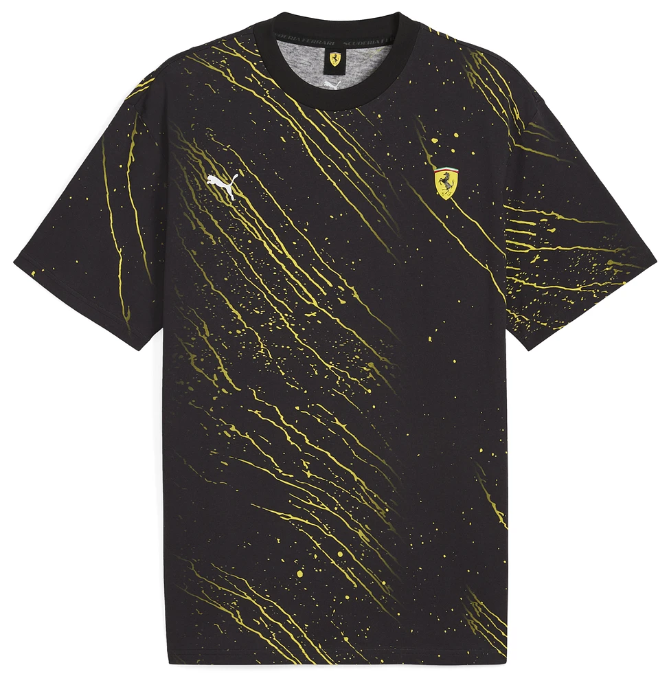PUMA Ferrari Race Color S AOP T-Shirt - Men's