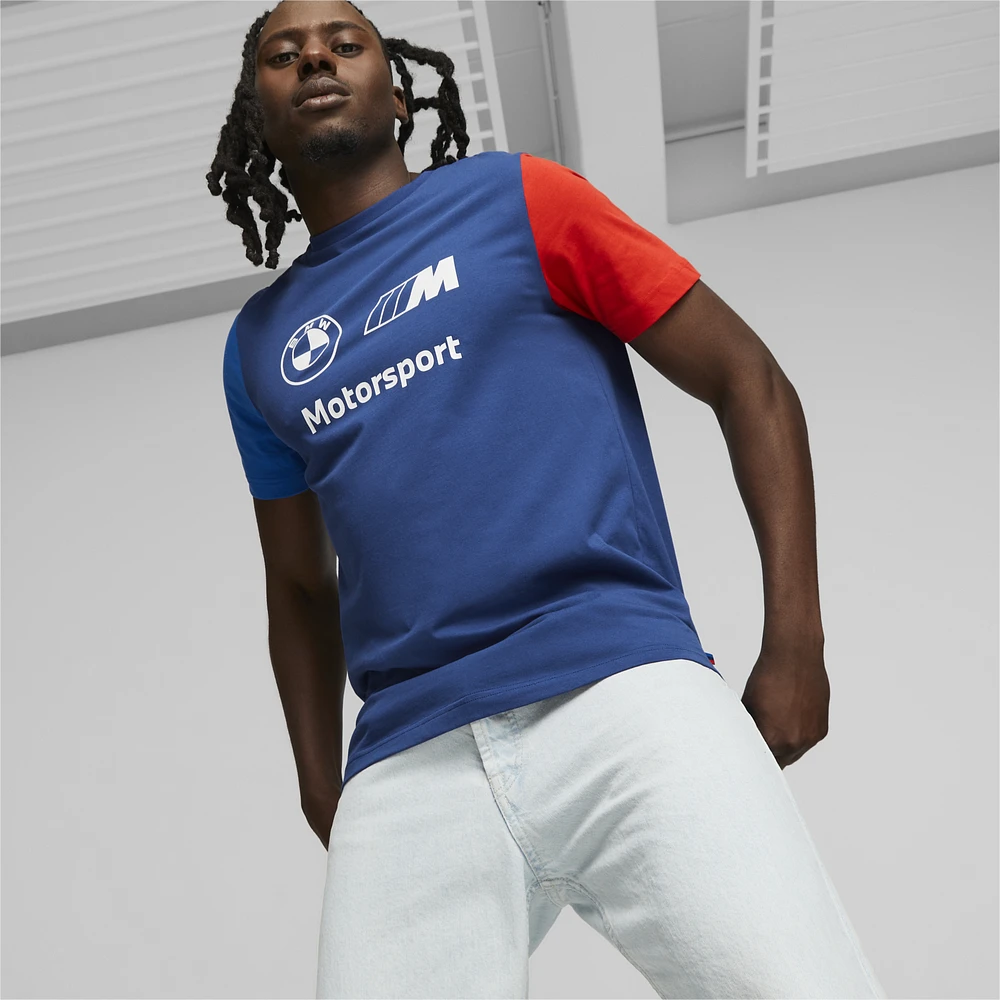 PUMA T-shirt à logo BMW MMS ESS - Pour hommes