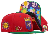 Pro Standard Pro Standard Royals Peace & Love Snapback Hat - Adult Red Size One Size
