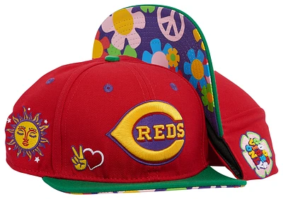 Pro Standard Pro Standard Reds Peace & Love Snapback Hat - Adult Red Size One Size