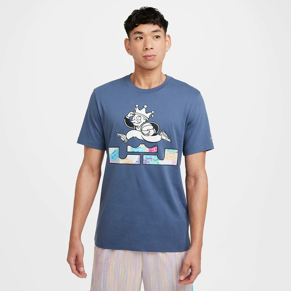 Nike Mens LBJ T-Shirt-Monopoly