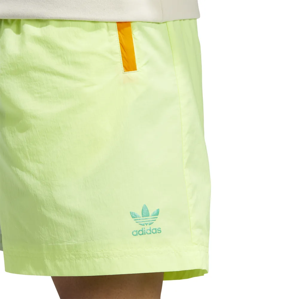 adidas california swim shorts yellow