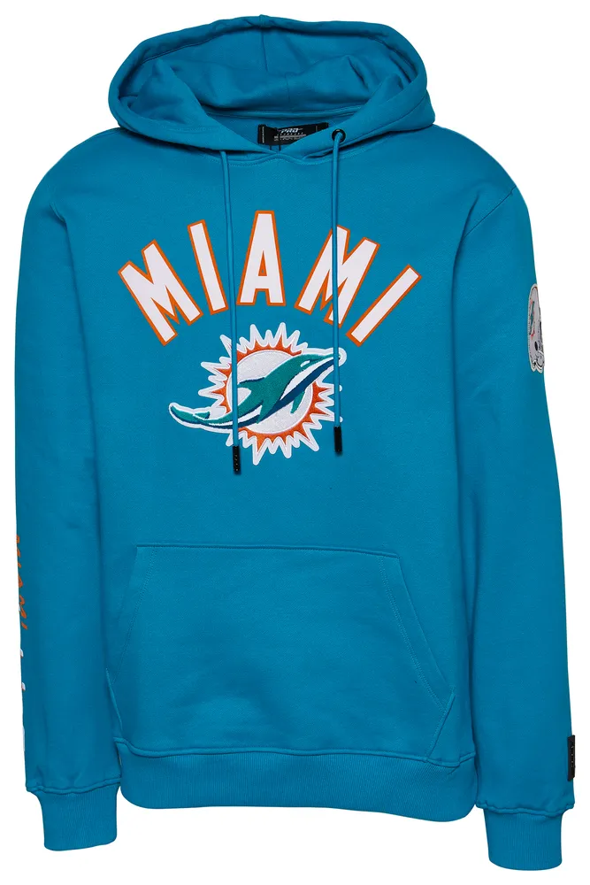 Miami Dolphins Pro Standard Logo Pullover Hoodie - White