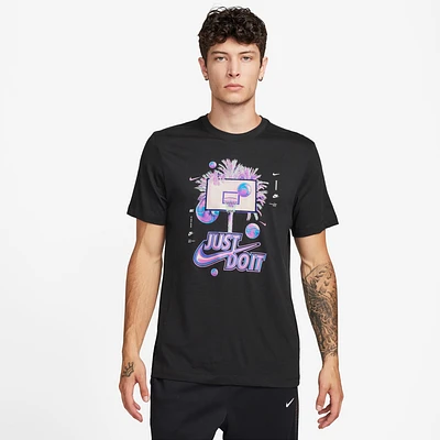 Nike Mens Photo SU24 T-Shirt - Black/Pink