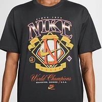 Nike Mens NSW Max 90 Gel Cham Short Sleeve T-Shirt - Black/Multi