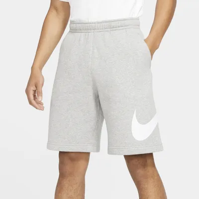 Nike Mens GX Club Shorts - White/Dark Grey Heather