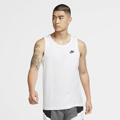 Nike Mens Club Tank - White/Black
