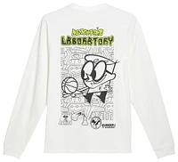 PUMA Mens Dexters Lab Long Sleeve T-Shirt - White/Black
