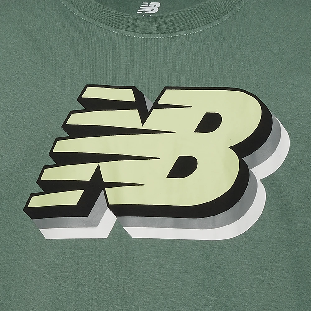 New Balance 3D Logo T-Shirt  - Boys' Grade School