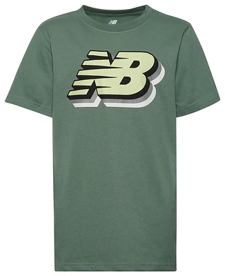 New Balance 3D Logo T-Shirt  - Boys' Grade School