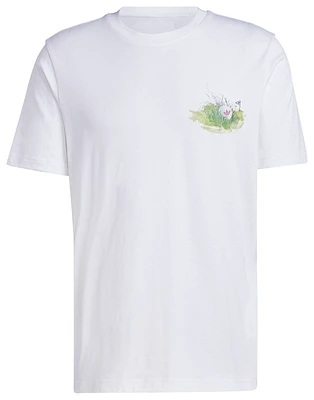 adidas Originals Mens Leisure League Golf T-Shirt - Multi/White