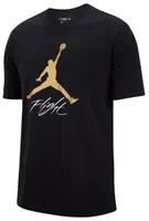 Jordan Mens Jumpman Air HBR T-Shirt - Metallic Gold/Black