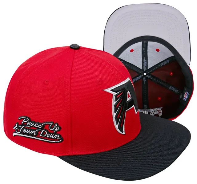 Men's Pro Standard Black Atlanta Falcons Logo Snapback Hat