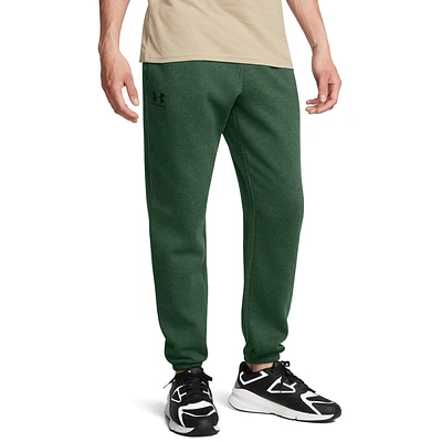 Under Armour Mens Under Armour Essential Fleece Joggers - Mens Forest Green/Forest Green Size 3XL