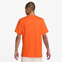 Nike Mens Club T-Shirt - Safety Orange/White