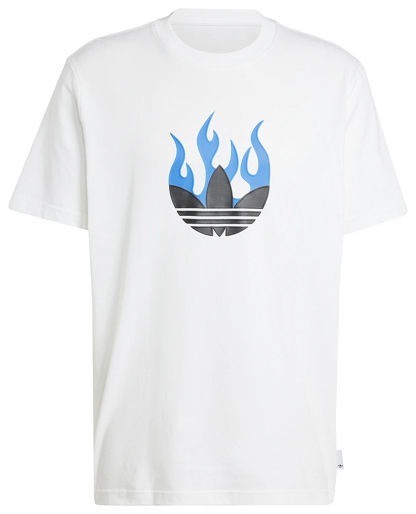 adidas Originals Flames Logo T-Shirt  - Men's