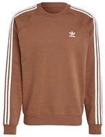 adidas Originals 3 Stripes Fleece Crew  - Men's