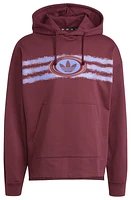 adidas Originals Mens 90s Archive Graphic Hoodie - Blue/Maroon