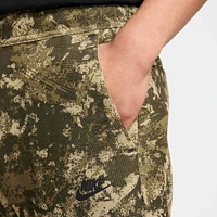 Nike Mens Tech Fleece Joggers Gel - Black/Neutral Olive