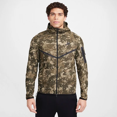 Nike Blouson en molleton Tech Windrunner avec glissière pleine longueur - Pour hommes