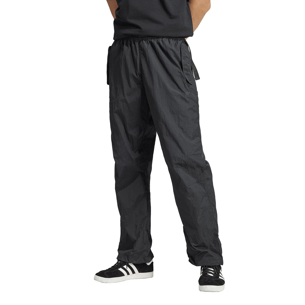 adidas Premium Essentials Nylon Cargo Pants - Black