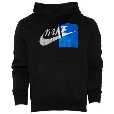 Mens Split Logo Pullover Hoodie
