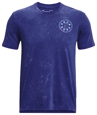 Under Armour Mens Under Armour Run Anywhere S/S T-Shirt - Mens Blue Size S