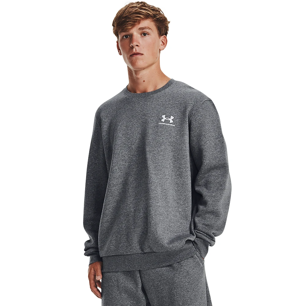 Under Armour Mens Essential Fleece Crew