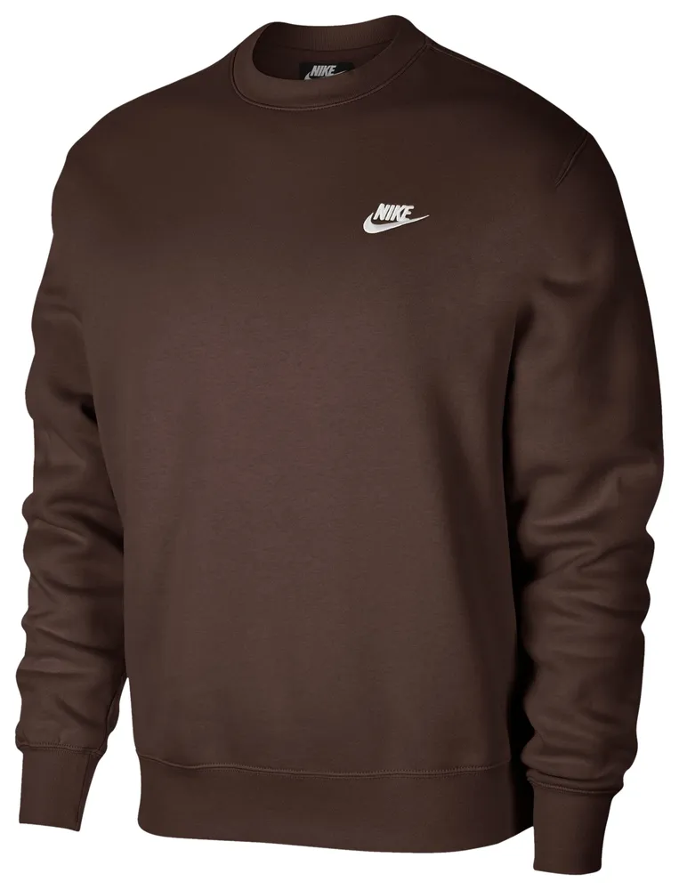 Nike Mens Nike Club Basketball Crew - Mens Brown/White Size XXL