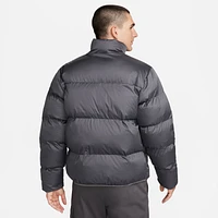 Nike Mens Thermore Fill Club Puffer Jacket - Iron Grey/White