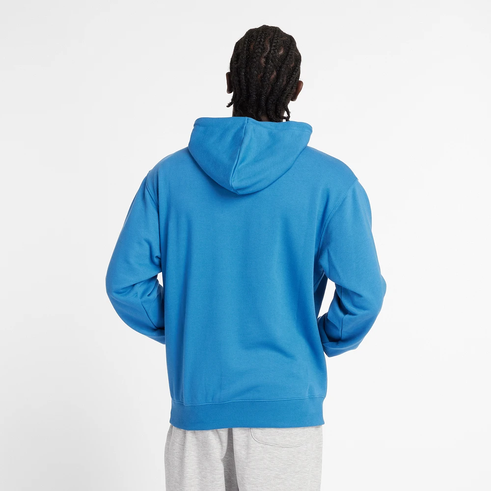 New Balance French Terry Stacked Logo Pullover Hoodie  - Men's