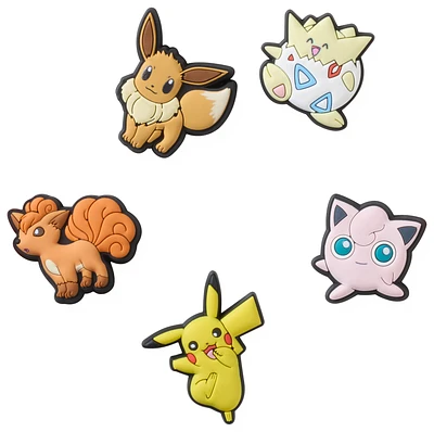 Crocs Paquet de 5 breloques Jibbitz de personnages Pokémon - Adulte