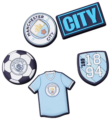 Crocs Paquet de 5 breloques Jibbitz Manchester City - Adulte
