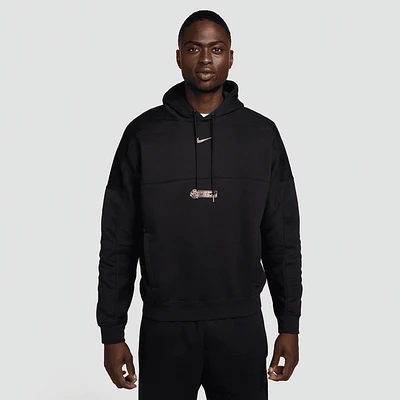 Nike Mens NSW BB Club FTL 50th Anniversary Hoodie - Black/Gold