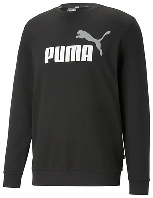 PUMA Essential Big Logo Crew  - Men's