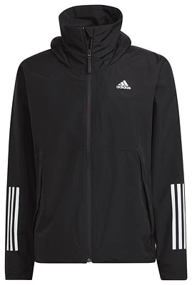 adidas Basic 3 Stripe Rain Ready Jacket  - Men's