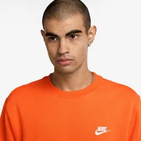 Nike Mens Club Crew - Safety Orange/White